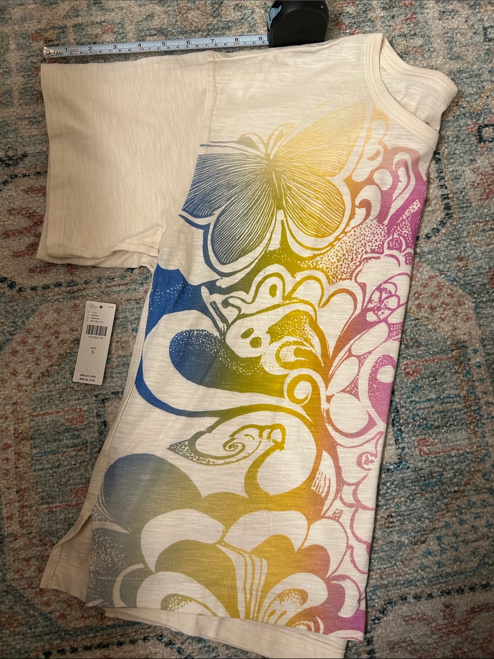NWT Pilcro Anthropologie Graphic Tee Size S - Picture 8 of 10